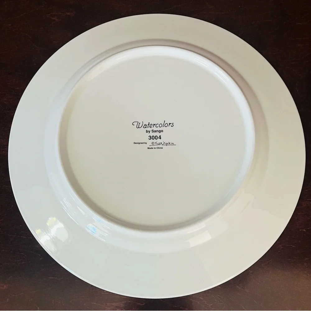 Sango Watercolors Round Platter